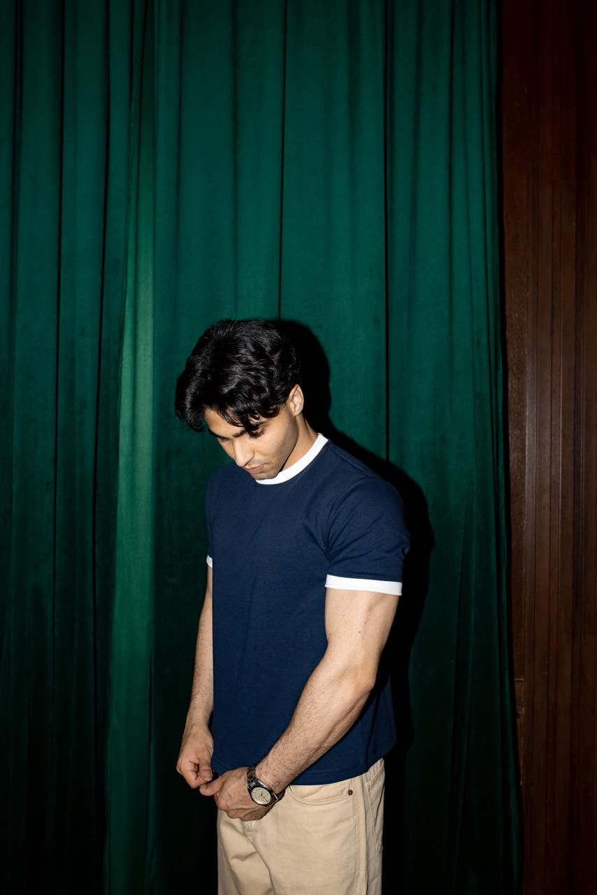 Ringer T-shirt Navy