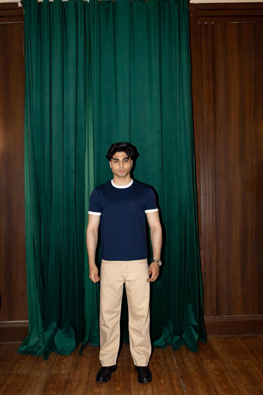 Ringer T-shirt Navy