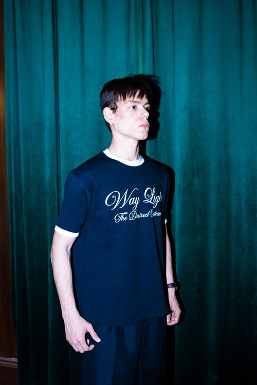 Desired outcome t-shirt Navy